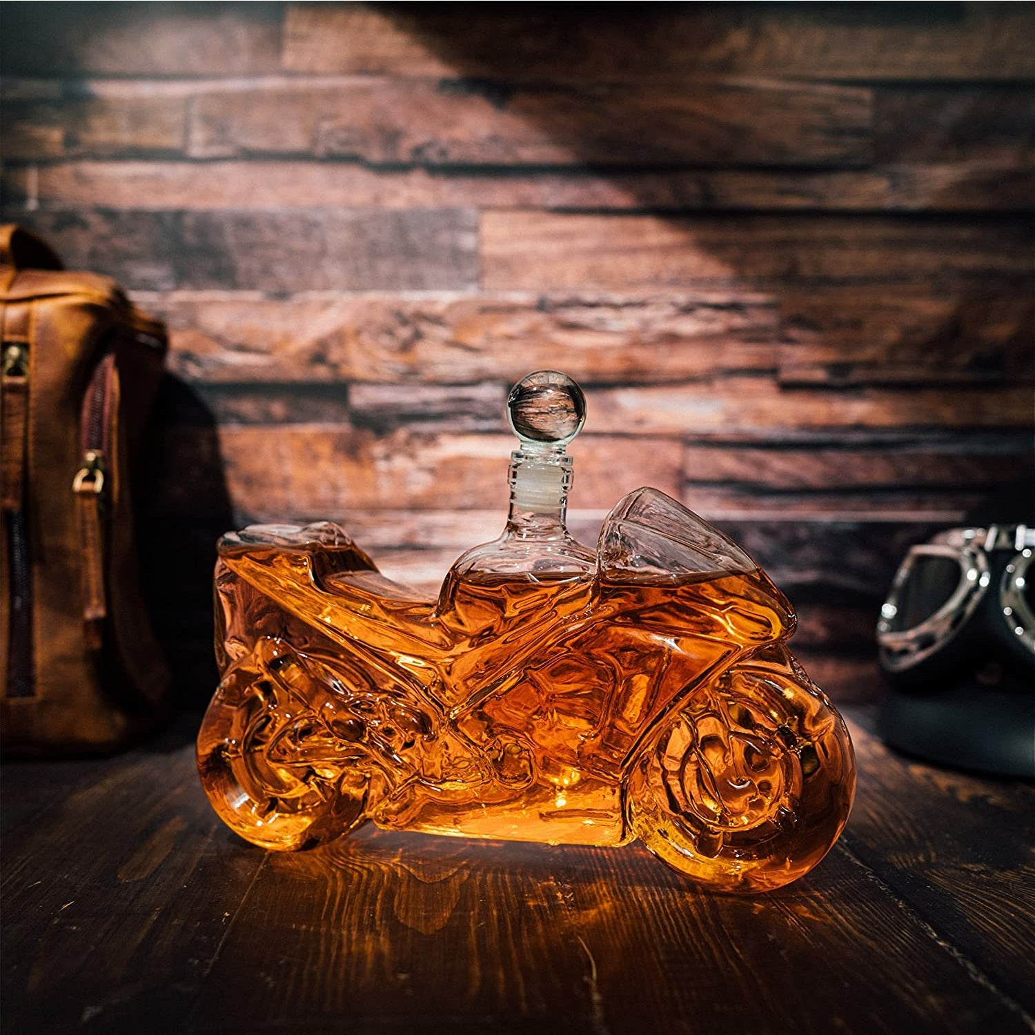 Motorbike Motorcycle Gift Decanter For Wine & Whiskey 750ml-2