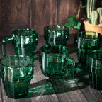 Cactus Stackable Glasses, Set of 6-10 oz-3