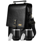 3 Bottle Wine Tote Bag with Tumblers and Opener-0