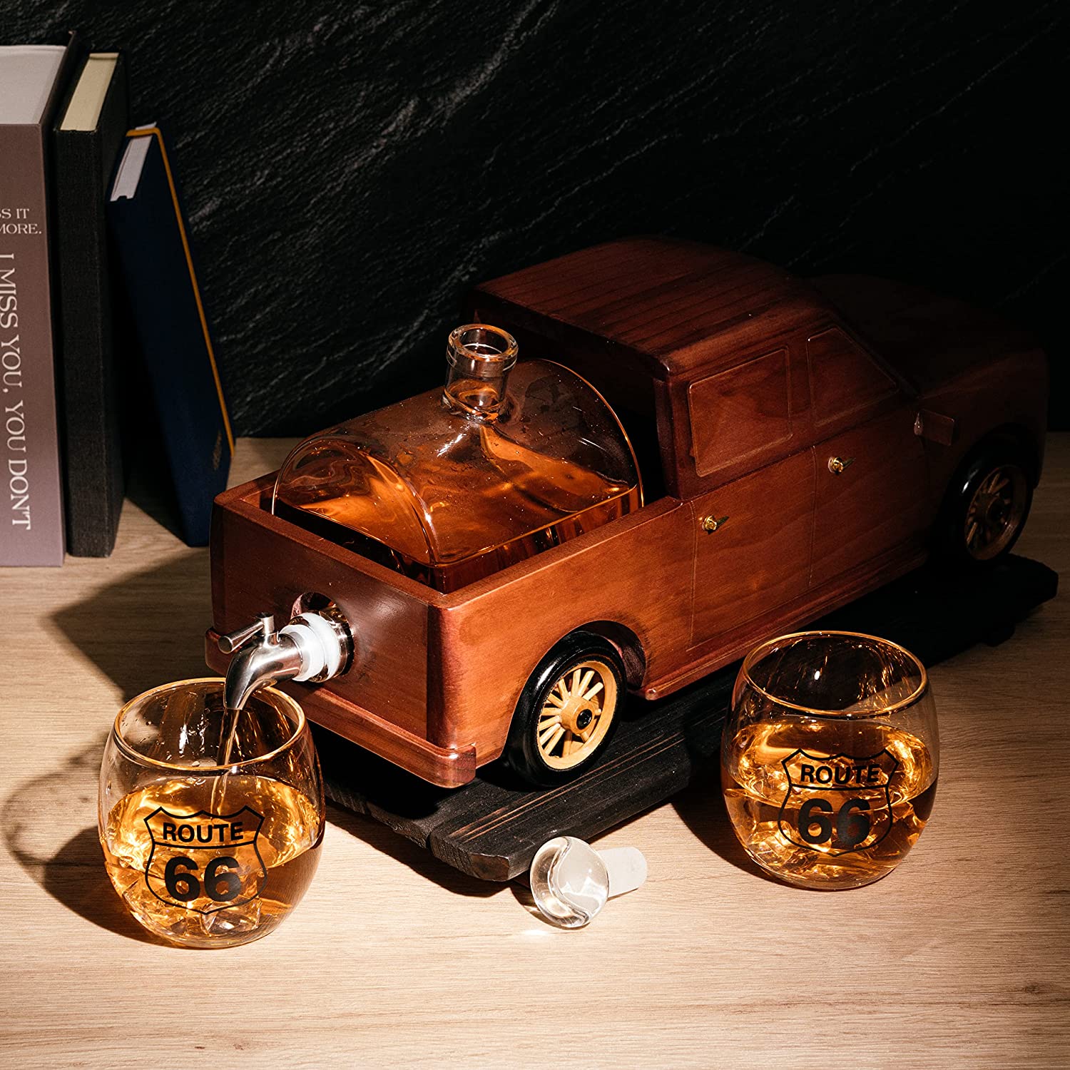 Pickup Truck Wine & Whiskey Decanter -500 ml-4