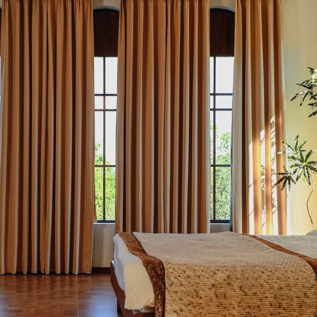 Custom Luxury Silk-Fiber Blackout Curtains-4