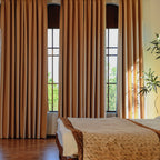 Custom Luxury Silk-Fiber Blackout Curtains-4