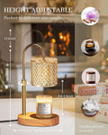 Candle Warmer Lamp Dimmer Featuring Adjustable Height