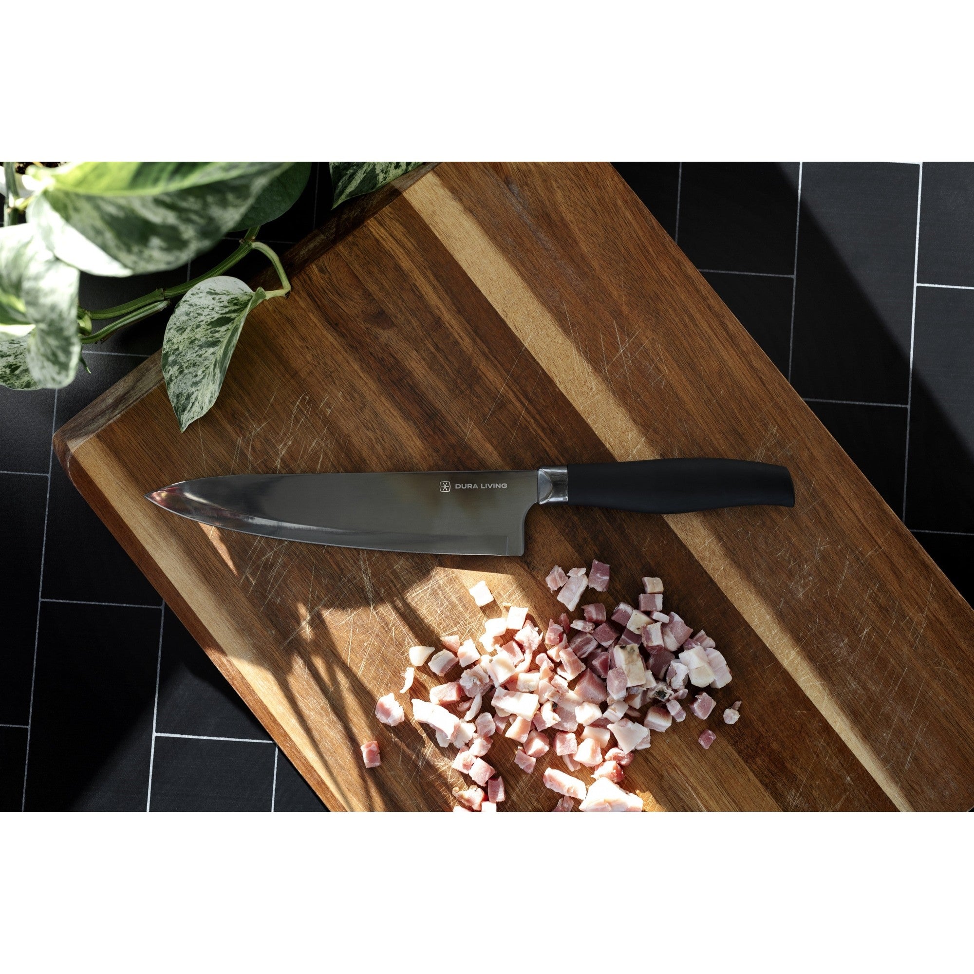 Titan 8 inch Chef Knife - Black-2