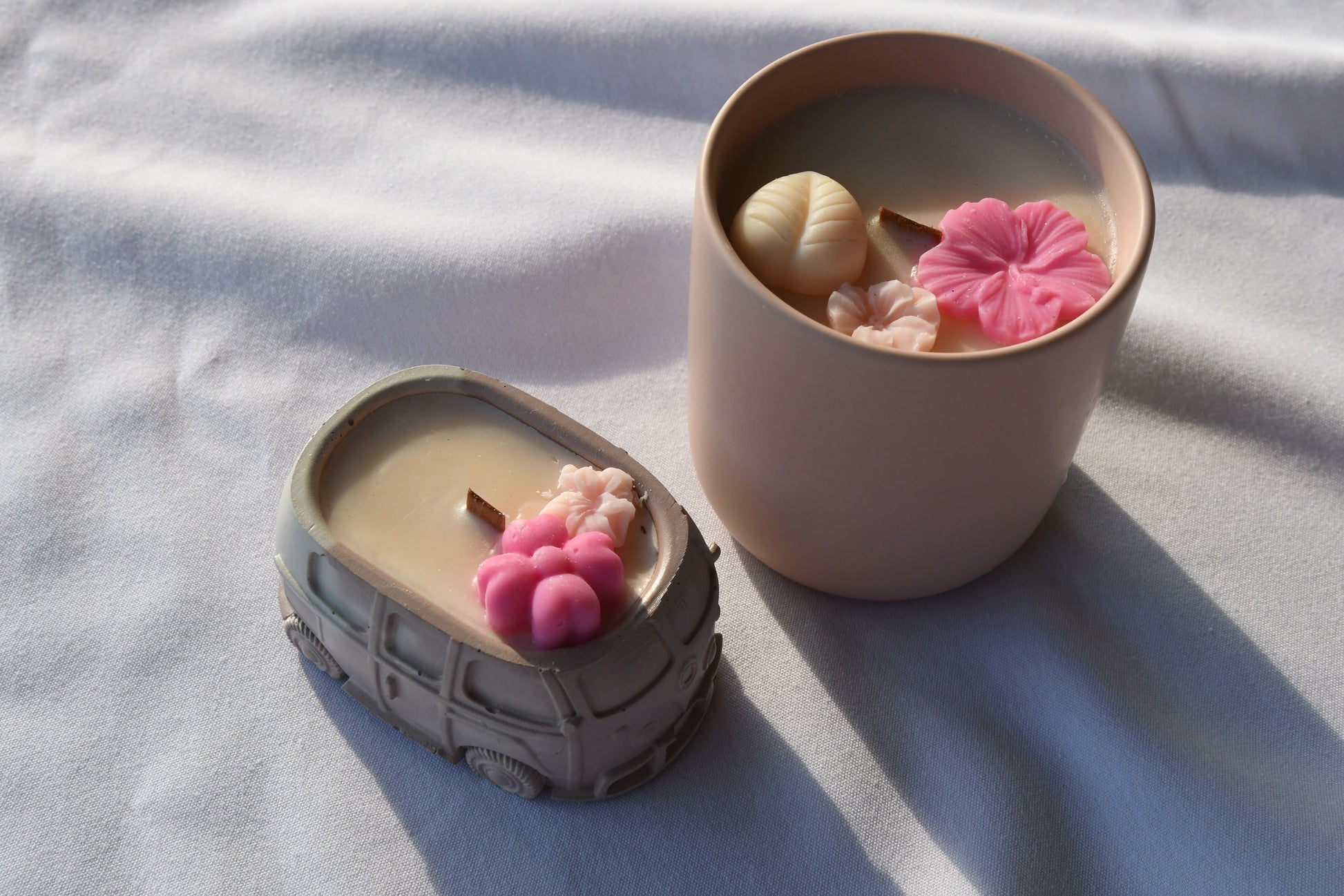 Retro Van Candle | Wood Wick-8