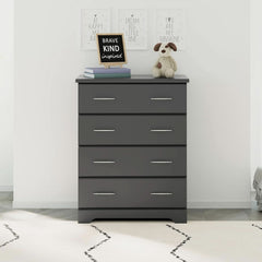 Brookside 4 Drawer Dresser Gray Greenguard Gold Certified-1