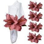 Maison Charlô | Astromelia Flower Napkin Rings for thanksgiving, events, party, wedding-0