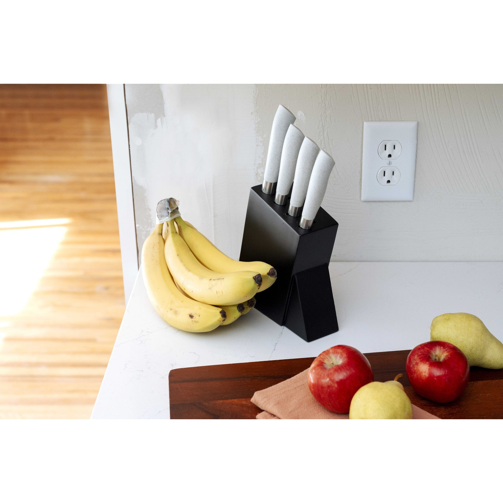 Eco-Cut 5-Piece Knife Block Set, Grey-3