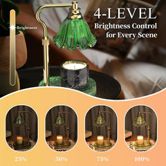 Flameless Candle Warmer Lamp With Adjustable Height