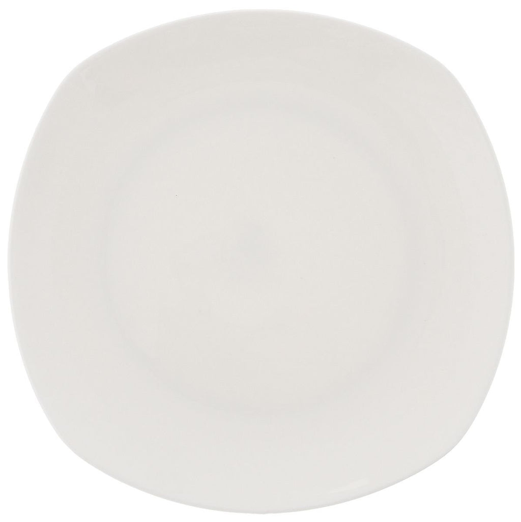 White Bread Plate 6.5" inch X 6.5" inch | 16.5 X 16.5 Cm-3