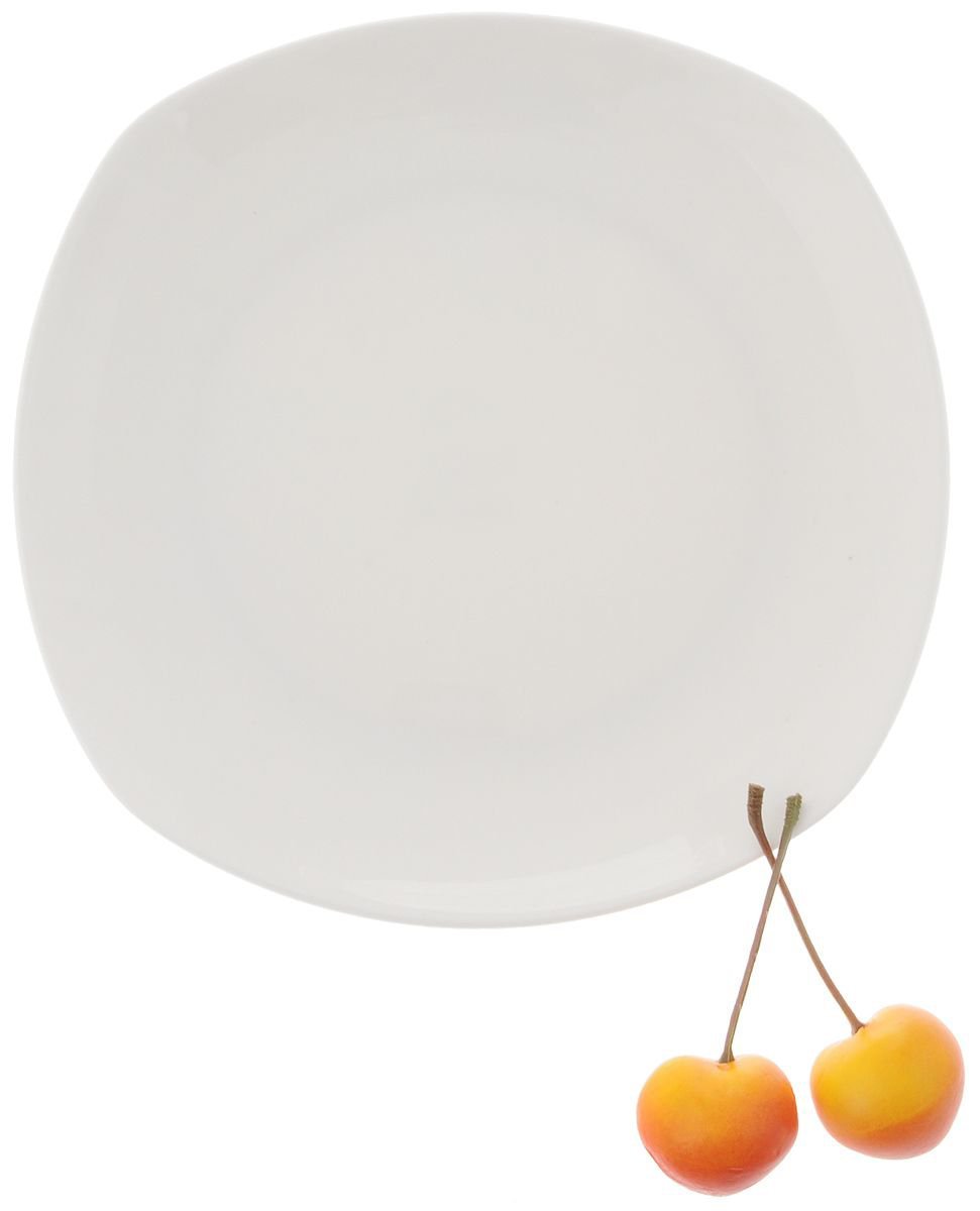 White Bread Plate 6.5" inch X 6.5" inch | 16.5 X 16.5 Cm-4