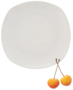 White Bread Plate 6.5" inch X 6.5" inch | 16.5 X 16.5 Cm-4