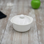 White Soup Cup With Lid 4.5" inch | 9 Fl Oz