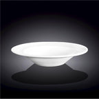 Professional Rolled Rim White Deep Plate 8" inch | 8 Fl Oz-1