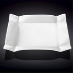 Set Of 3 White Square Platter 14" inch X 14" inch | 35.5 X 35.5 Cm-1