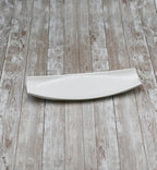 White Celery Tray / Dish 14" inch X 4.5" inch | 35 X 11 Cm-0
