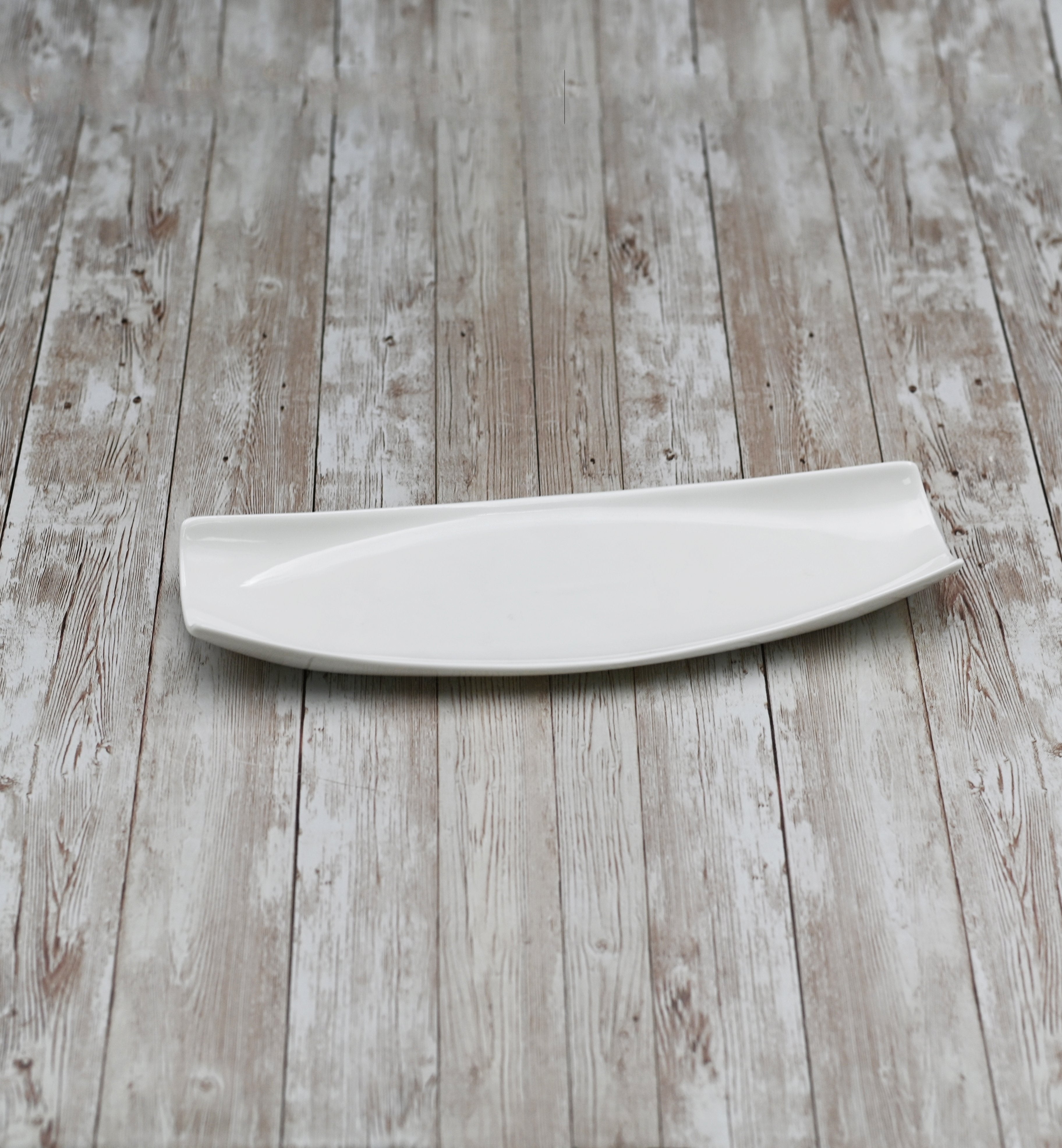 White Celery Tray / Dish 14" inch X 4.5" inch | 35 X 11 Cm-0