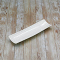 White Celery Tray / Dish 11" inch X 3" inch | 28 X 8 Cm