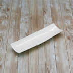 White Celery Tray / Dish 11" inch X 3" inch | 28 X 8 Cm