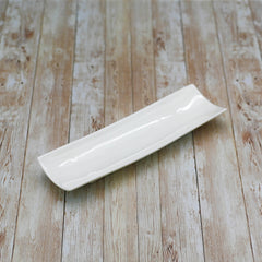 White Celery Tray / Dish 11" inch X 3" inch | 28 X 8 Cm