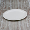 White Oval Platter 14" inch | 36 Cm-0