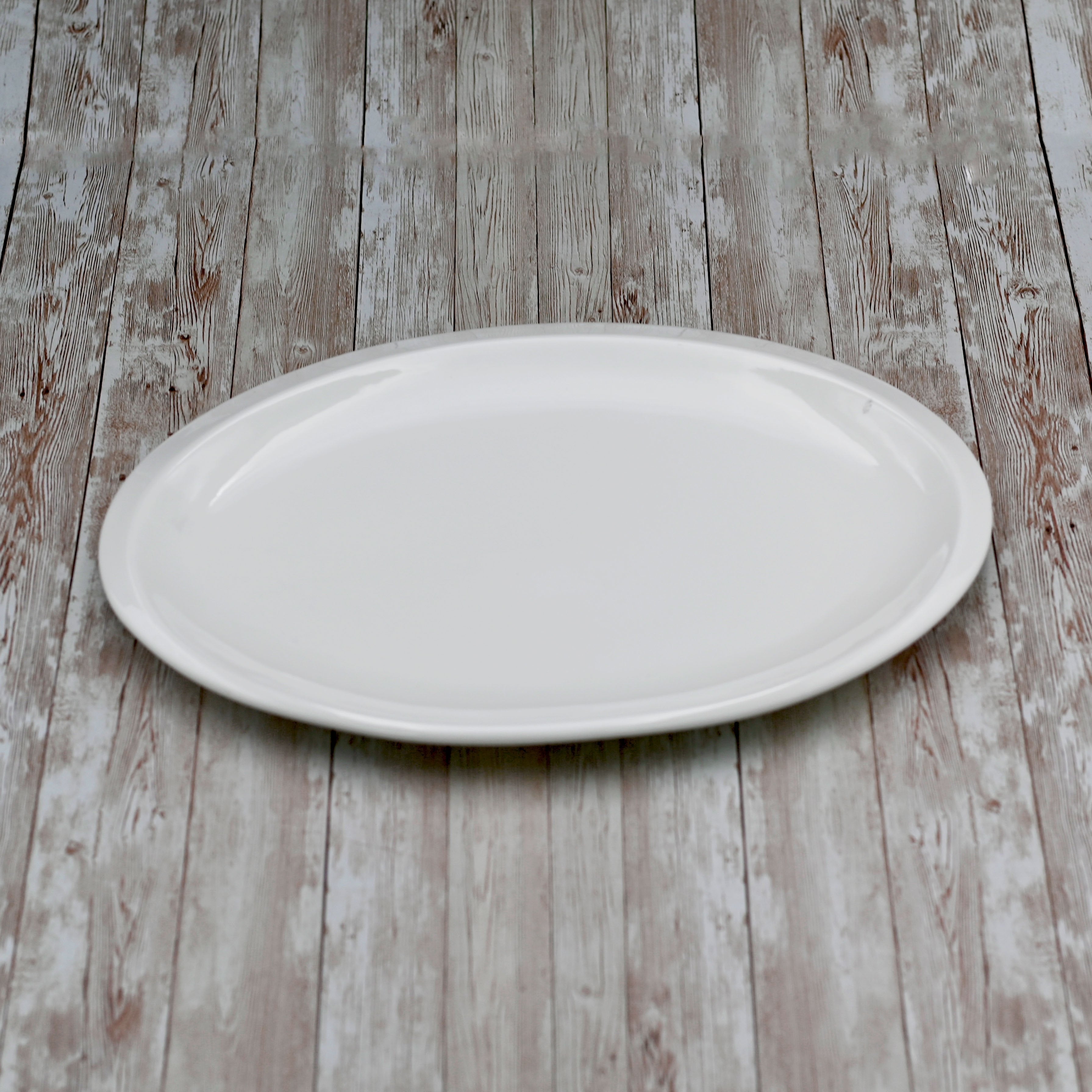 White Oval Platter 14" inch | 36 Cm-0