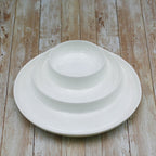 White Divided Dish 10" inch | 25.5 Cm-0