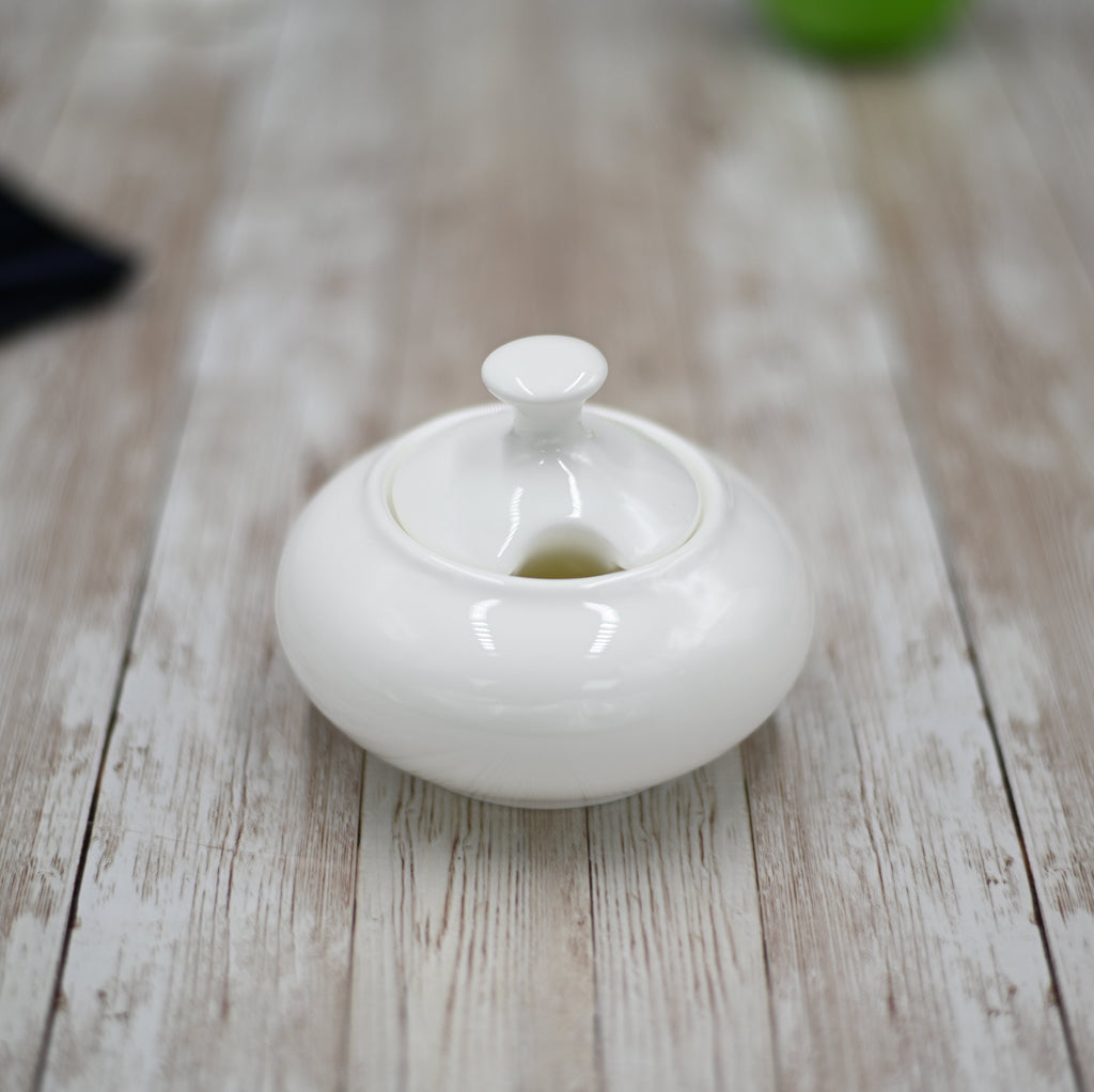 White Sugar Bowl 8 Oz | 250 Ml-0