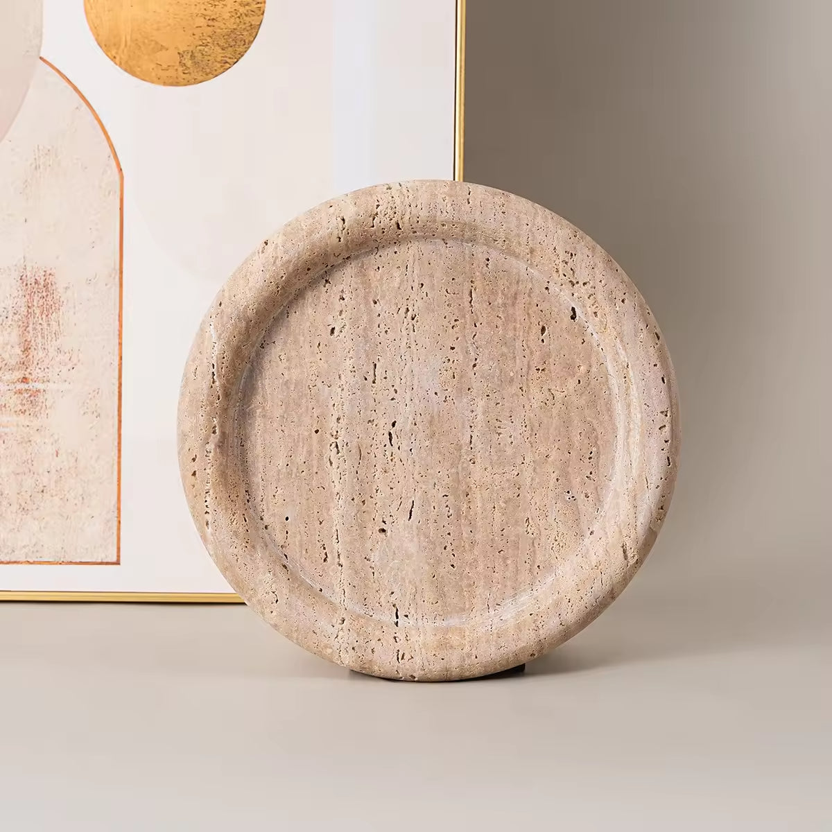 Luna Travertine Tray-2