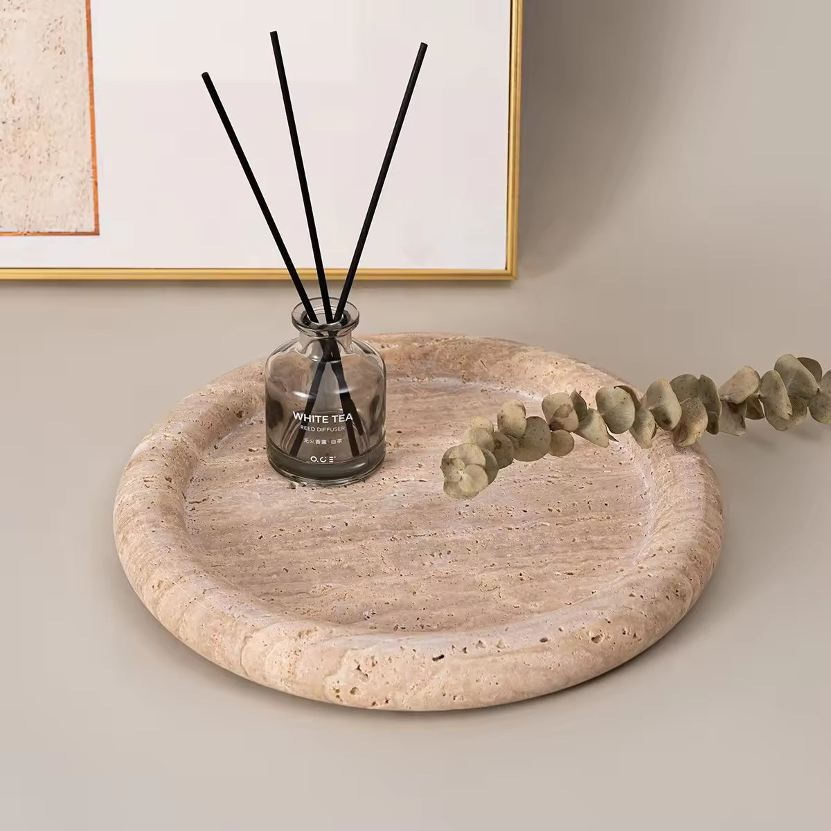 Luna Travertine Tray-3