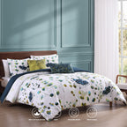 Bebejan Abstract Vines 5 Piece Reversible Comforter Set