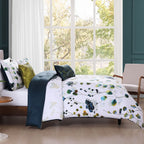 Bebejan Abstract Vines 5 Piece Reversible Comforter Set