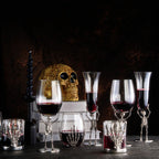 Stemmed Skeleton Wine Glass | Set of 2 | 19oz-3