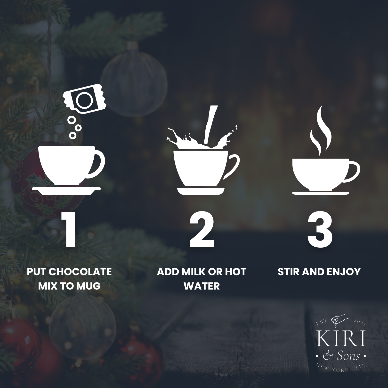 Gourmet Hot Cocoa Gift Set Cup Hot Chocolates - Set of 9 Flavors