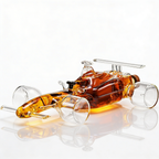 F1 Racecar Whiskey Decanter - 8.12OZ - Scotch, Bourbon, Liquor Decanter-0