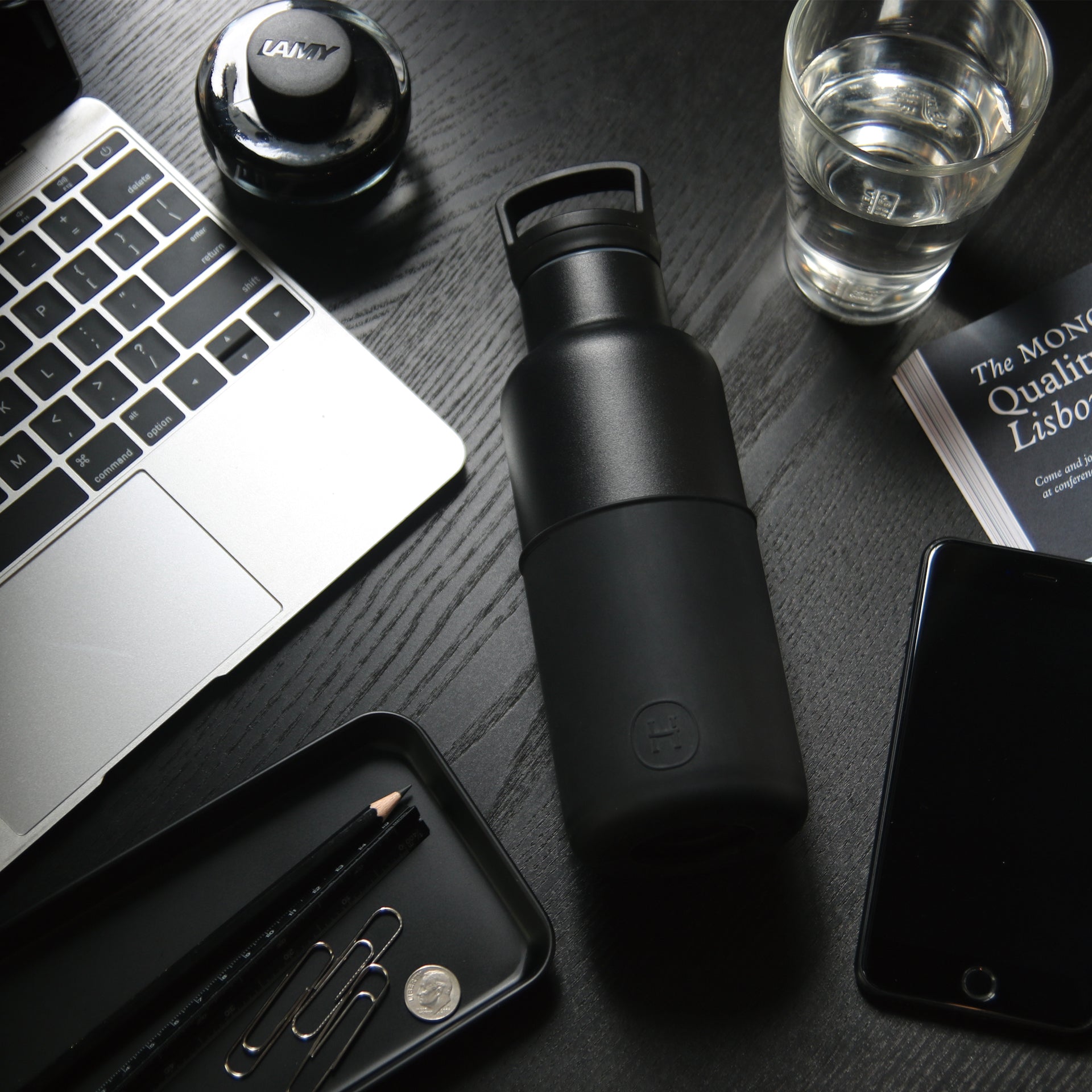 Black-Ink Black 16 Oz