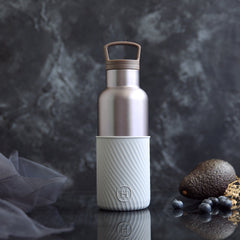 Dusk violet-Cloudy Grey 16 Oz