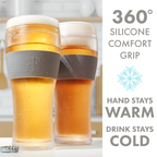 Unbreakable Double Wall Insulated Freezable Beer Glasses-1