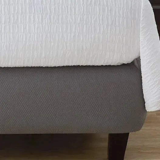 (2 Pack) Knitted Box Spring Covers