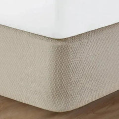 (2 Pack) Knitted Box Spring Covers
