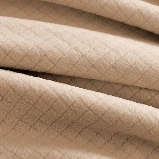 (2 Pack) Grid Pattern Fleece Blankets