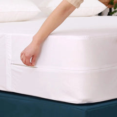 (2 Pack) Waterproof Mattress & Box Spring Encasements/Covers