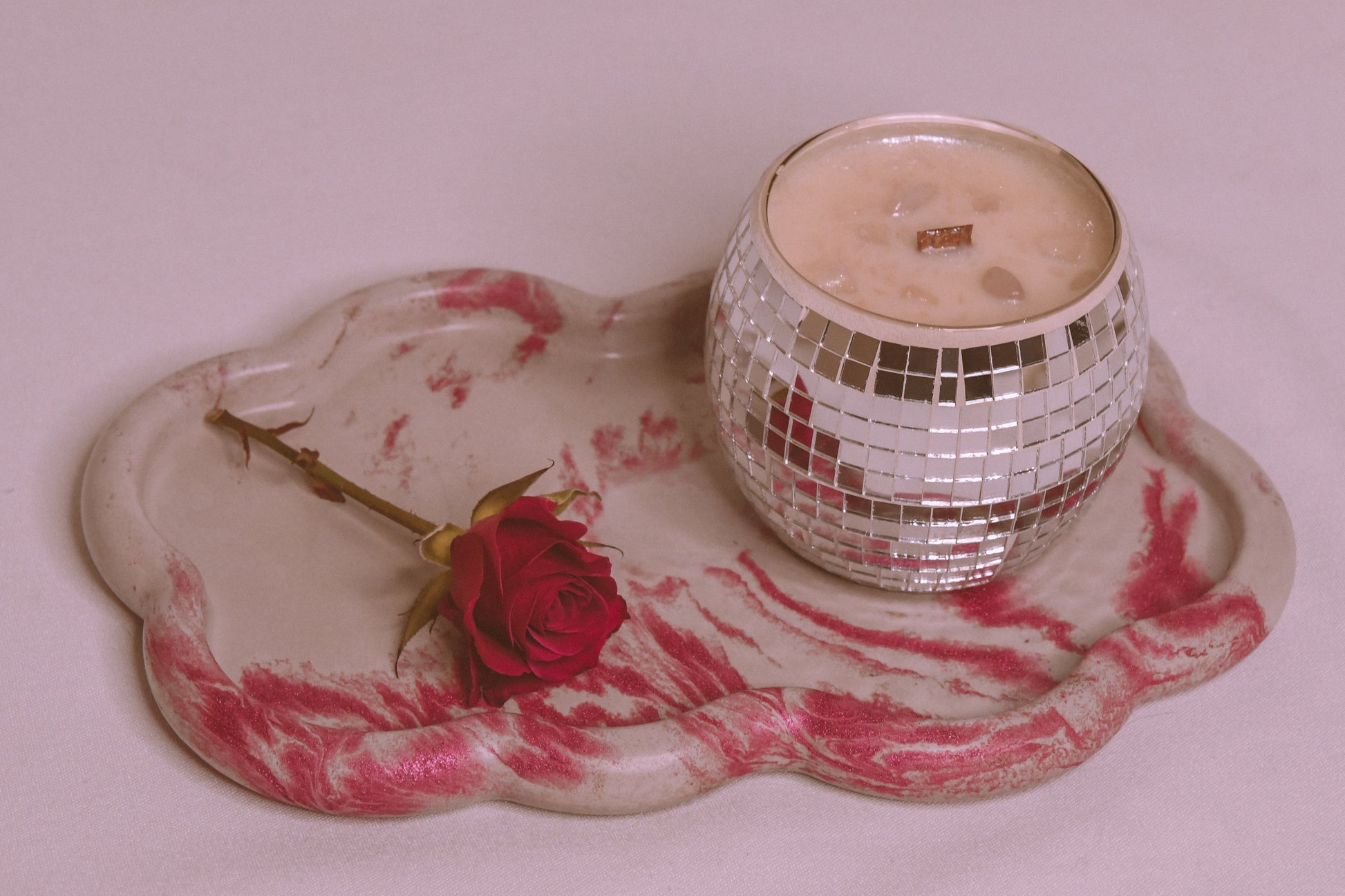 Blue Jean – Disco Ball Candle-4