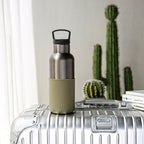 Titanium grey-Army Green 16 Oz