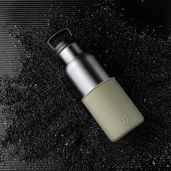 Titanium grey-Army Green 16 Oz
