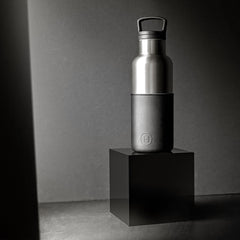 Titanium grey-Ink Black 16 Oz