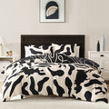 BebeTeen Ebony and Ivory Reversible Comforter Set