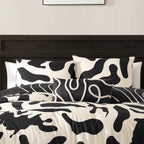 BebeTeen Ebony and Ivory Reversible Comforter Set