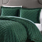Bebejan 3 Piece Velvet Comforter Set