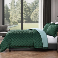 Bebejan 3 Piece Velvet Comforter Set
